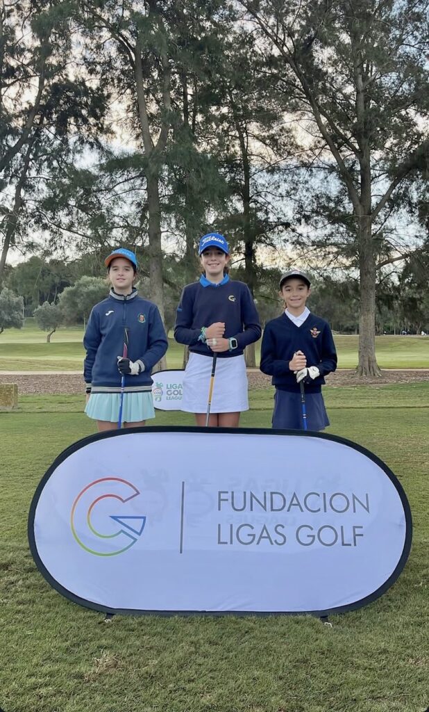 Edurne Sagastibelza en la Final de Ligas Golf en La Sella